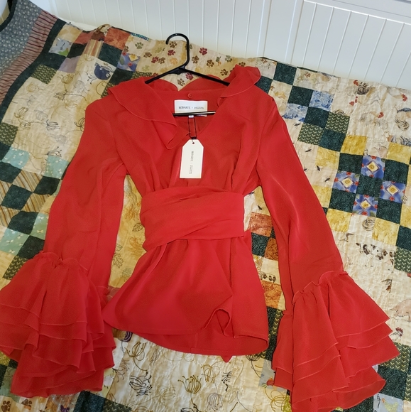 Rodarte x Universal Standard blouse - Picture 2 of 2